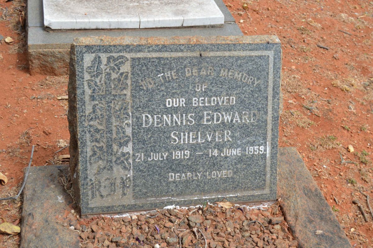 SHELVER Dennis Edward 1919-1959