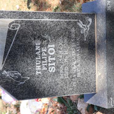 SITOI Thulani Filipe 2010-2010
