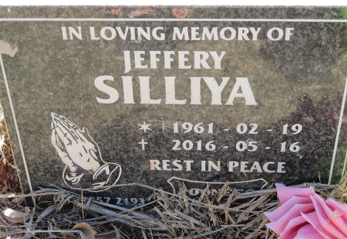 SILLIYA Jeffery 1961-2016