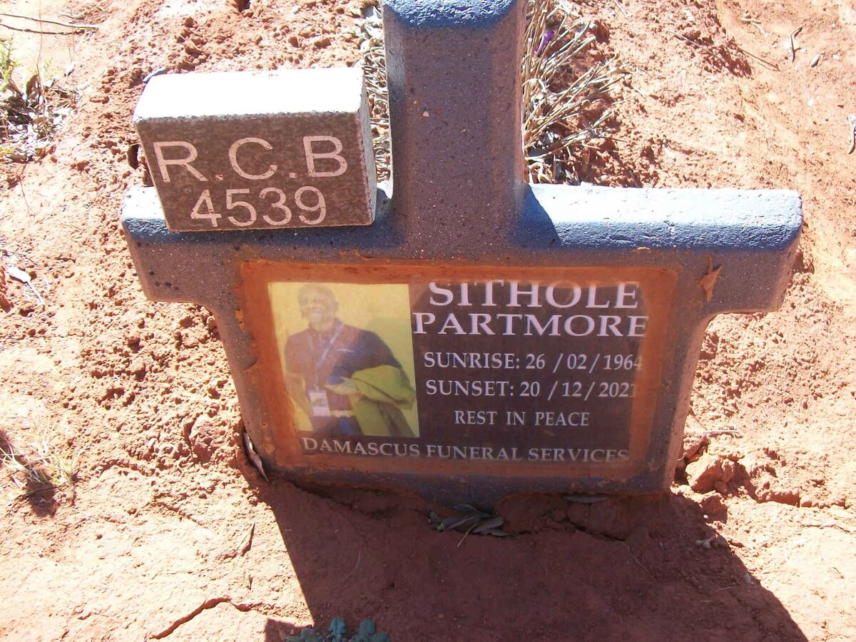 SITHOLE Partmore 1964-2021