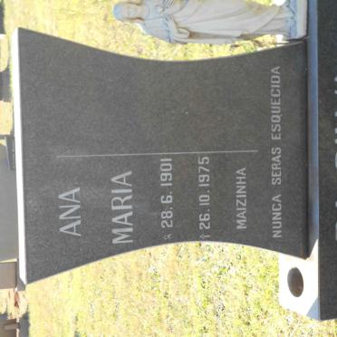 SILVA Ana Maria, da 1901-1975