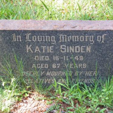 SINDEN Katie -1949