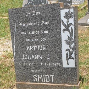 SMIDT Arthur Johann J. 1950-1976