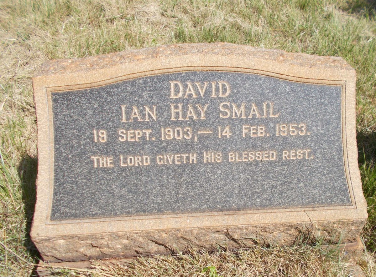 SMAIL David Ian Hay 1903-1953