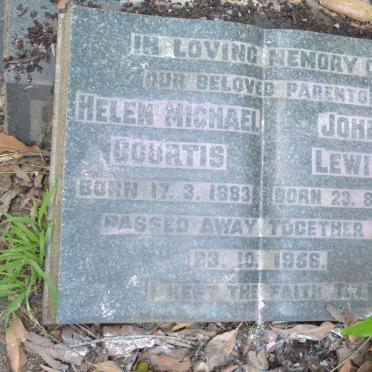 SMALLBONES John Lewis -1956 &amp; Helen Michael COURTIS -1956