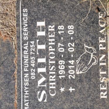 SMITH Christopher 1969-2014