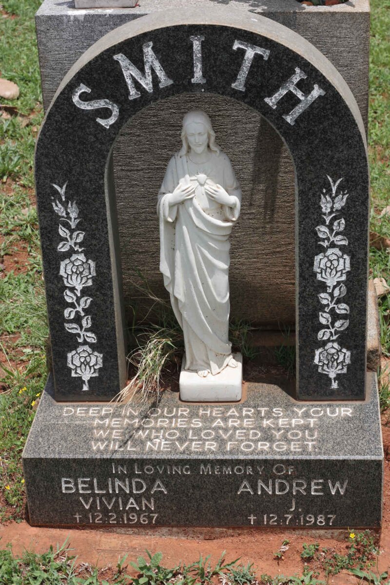 SMITH Andrew J. -1987 :: SMITH Belinda Vivian -1967