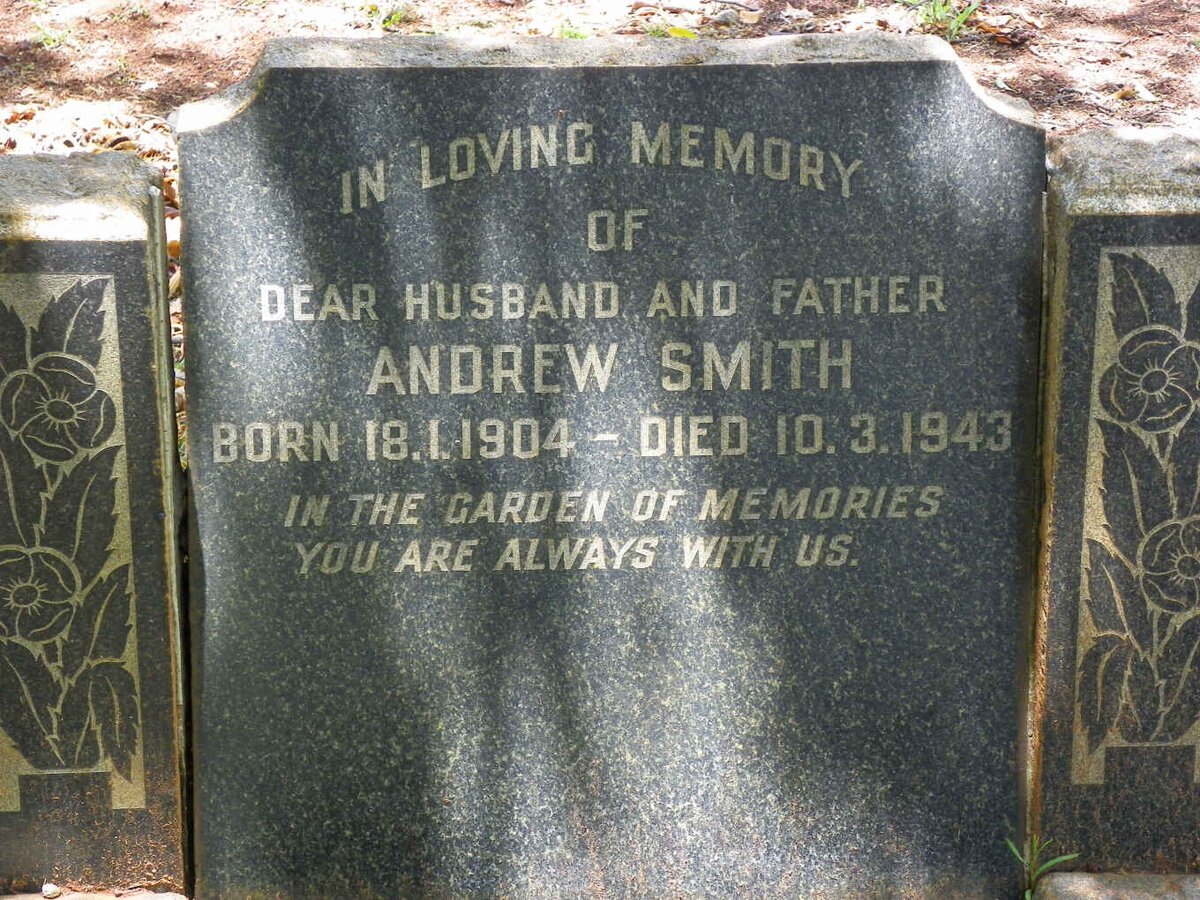 SMITH Andrew 1904-1943