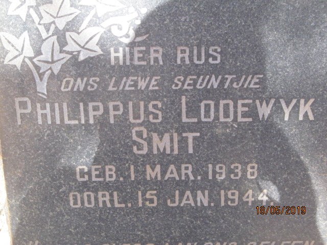 SMIT Philippus Lodewyk 1938-1944