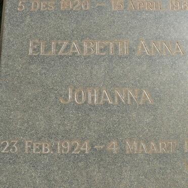 SMIT Nicolaas Michiel 1920-1963 &amp; Elizabeth Anna Johanna 1924-1984