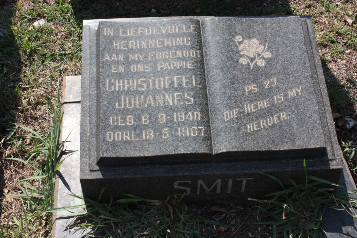 SMIT Christoffel Johannes 1940-1967
