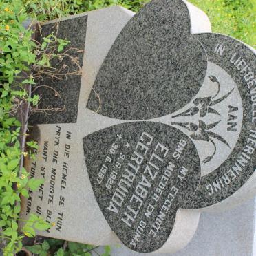 SMIT Elizabeth Gertruida 1929-1987