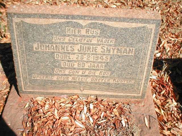 SNYMAN Johannes Jurie -1945
