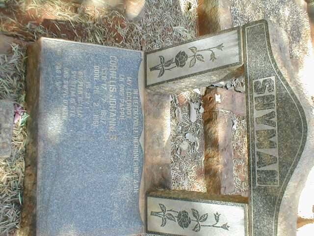 SNYMAN Cornelis Johannes 1897-1951