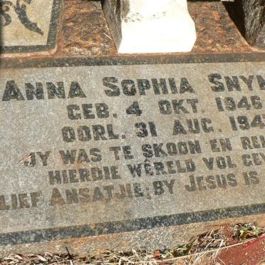 SNYMAN Anna Sophia 1946-1947