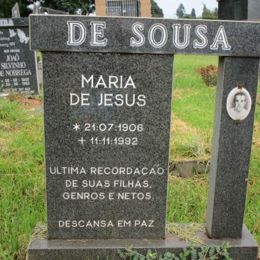 SOUSA Maria de Jesus, de 1906-1992