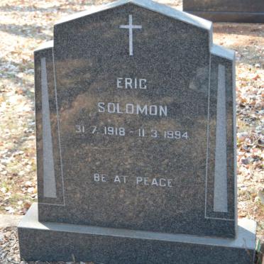 SOLOMON Eric 1918-1994