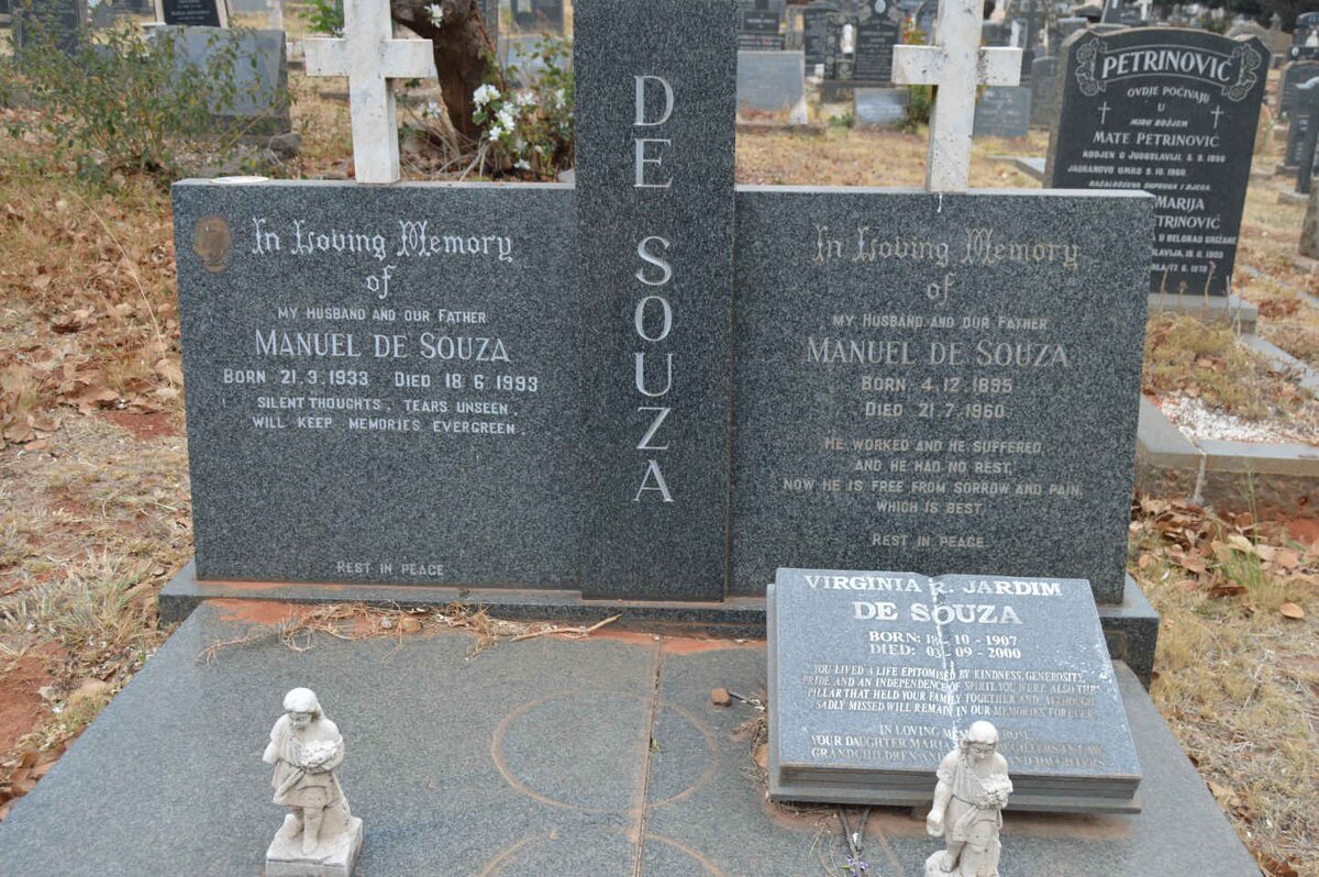 SOUZA Manuel, de 1895-1960 :: DE SOUZA Virginia R. Jardim 1907-2000