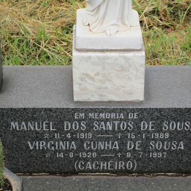 SOUSA Manuel dos Santos, de 1919-1989 &amp; Virginia Cunha 1920-1997