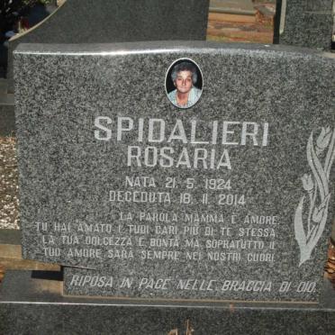 SPIDALIERI Rosaria 1924-2014