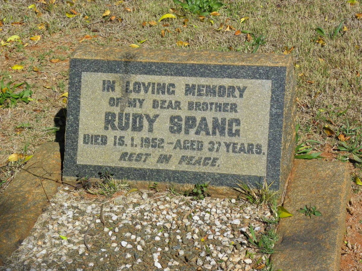 SPANG Rudy -1952