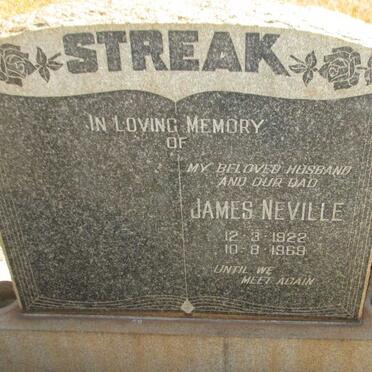 STREAK James Neville 1922-1969