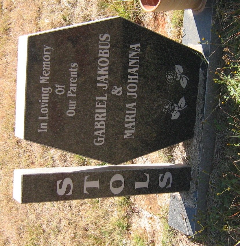 STOLS Gabriel Jakobus &amp; Maria Johanna