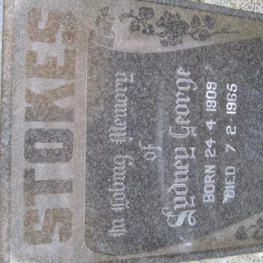 STOKES Sydney George  1909-1965