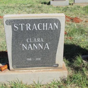 STRACHAN Clara 1916-1991