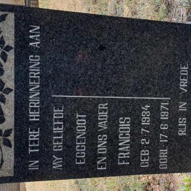 STADEN Francois, van 1934-1971