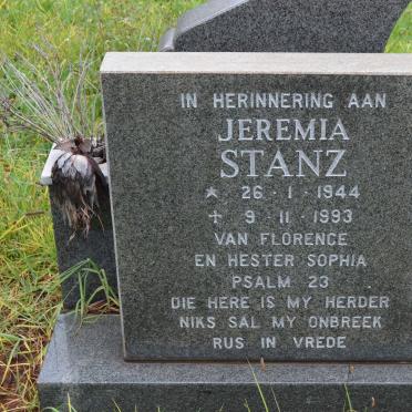 STANZ Jeremia 1944-1993