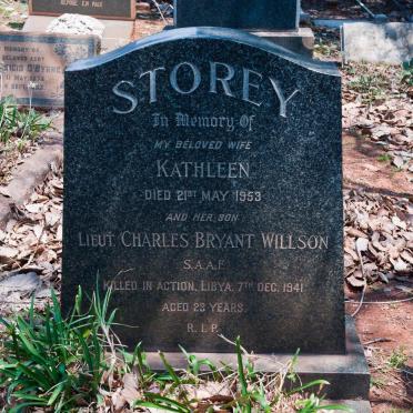 STOREY Kathleen -1953 :: WILLSON Charles Bryant -1941