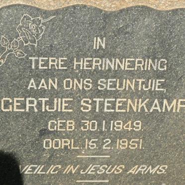 STEENKAMP Vanne / Surnames