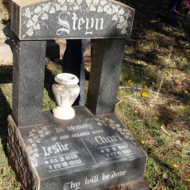 STEYN Charl 1957-1961 :: STEYN Leslie 1959-1960