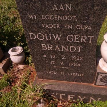STEYN Douw Gert Brandt 1925-1984