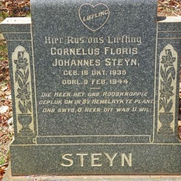 STEYN Cornelus Floris Johannes 1935-1944