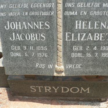 STRYDOM Johannes Jacobus 1895-1976 &amp; Helena Elizabeth 1904-1999