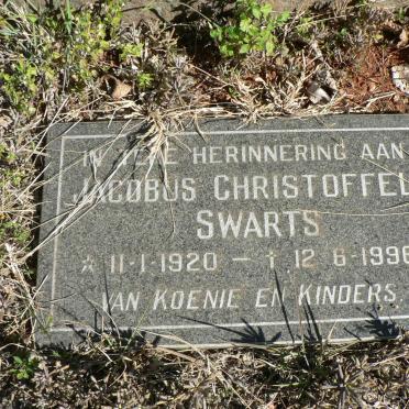 SWARTS Jacobus Christoffel 1920-1996
