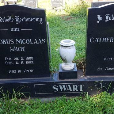 SWART Jacobus Nicolaas 1908-1983 &amp; Catherine Susan 1909-2003