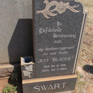 SWART Jeff 1918-1966