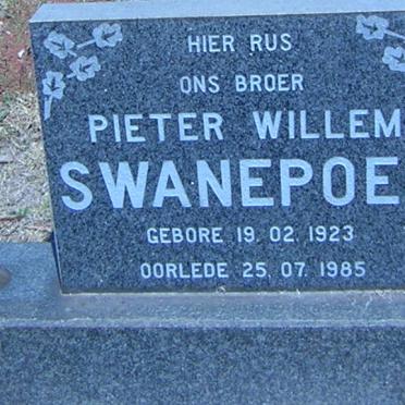 SWANEPOEL Pieter Willem 1923-1985