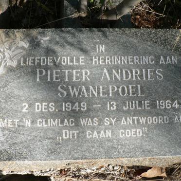 SWANEPOEL Pieter Andries 1949-1964