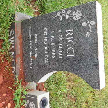 SWANEPOEL Ricci 1911-1995