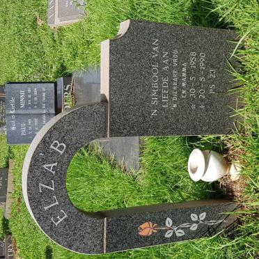 SWANEPOEL Elza'B 1958-1990