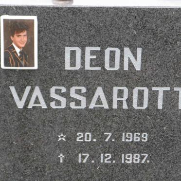 VASSAROTTI Deon 1969-1987