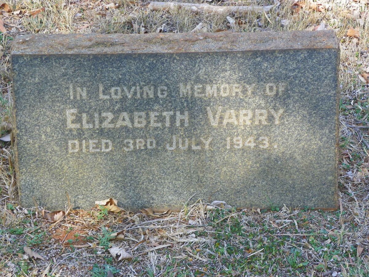 VARRY Elizabeth -1943