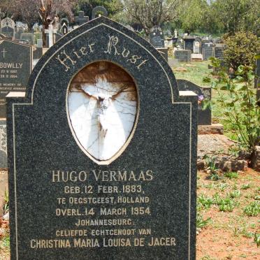 VERMAAS Hugo 1883-1954