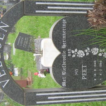 VELLOEN Peet 1949-1986