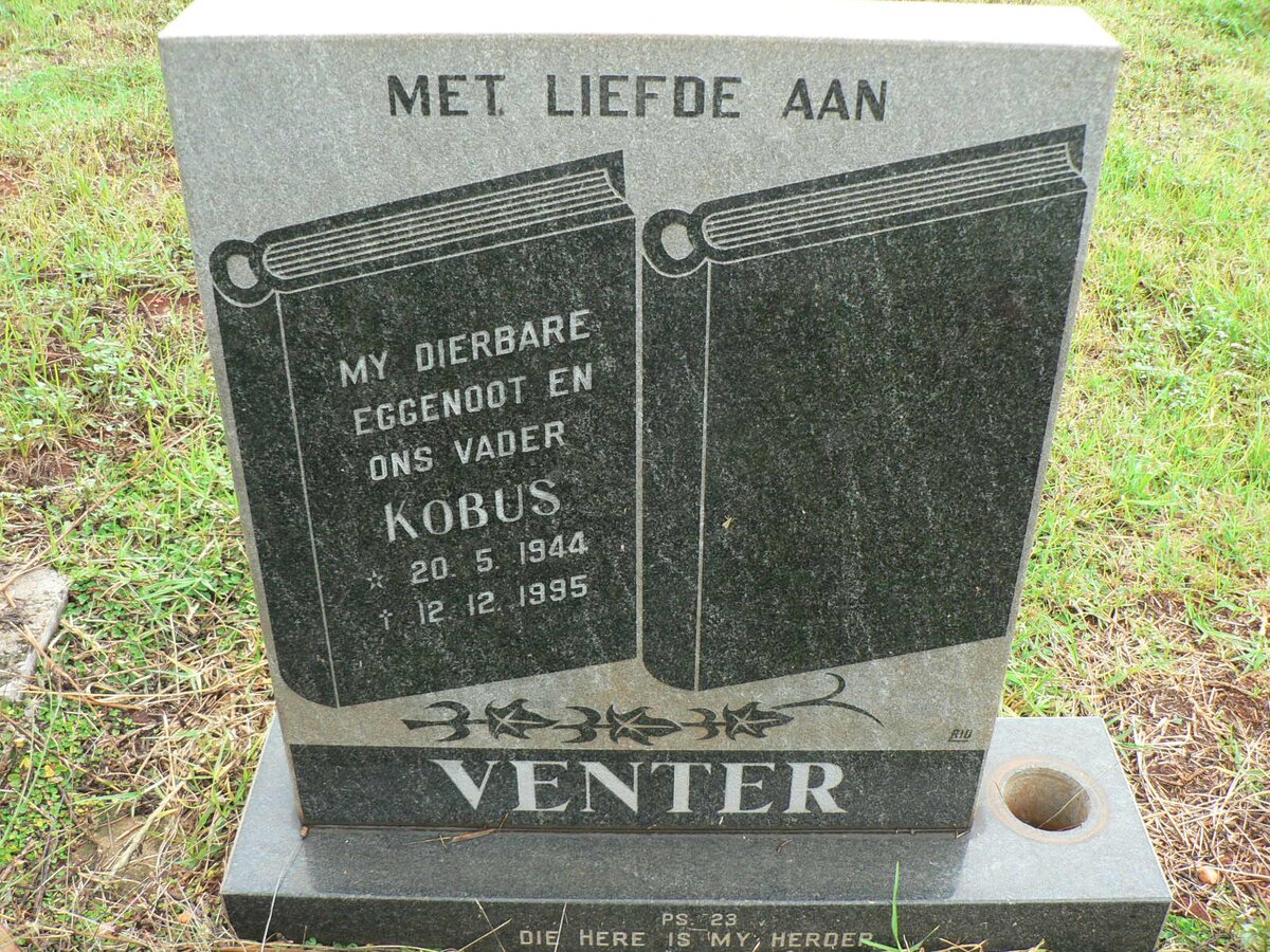VENTER Kobus 1944-1995