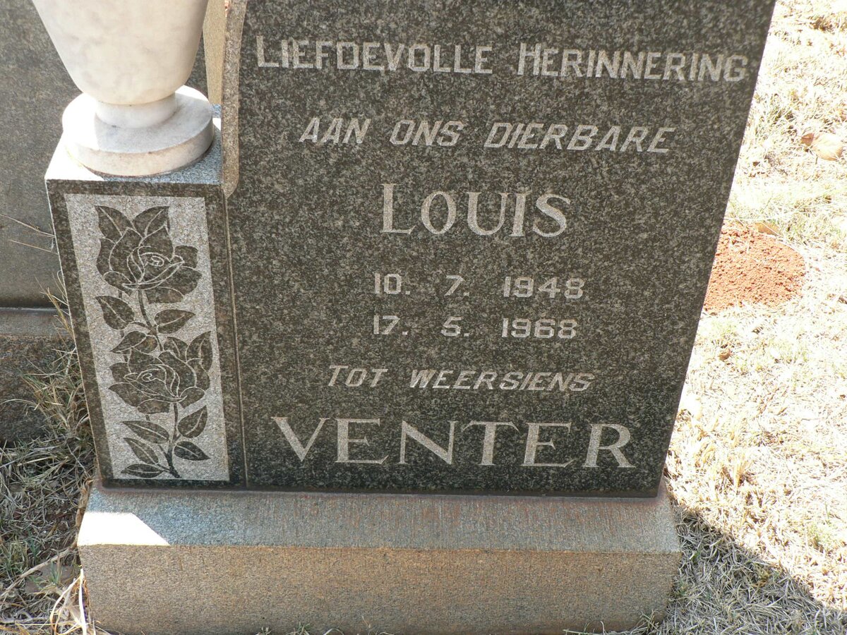 VENTER Louis 1948-1968